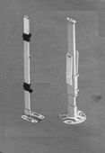 Напольные регулируемые крепления для радиаторов