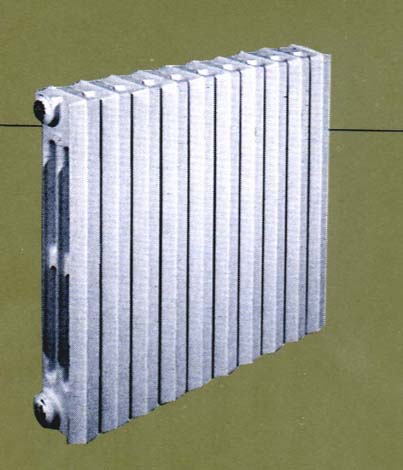 Монтаж отопления частного дома. Они часто используются в автономных системах отопления квартир, частных и загородных домов.Современный чугунный секционный радиатор рис 3