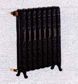Дизайн-радиатор чугунный в напольном исполнении