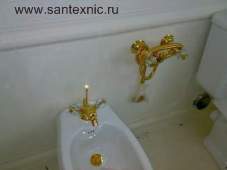Эксклюзивные санприборы, покрытые натуральным золотом